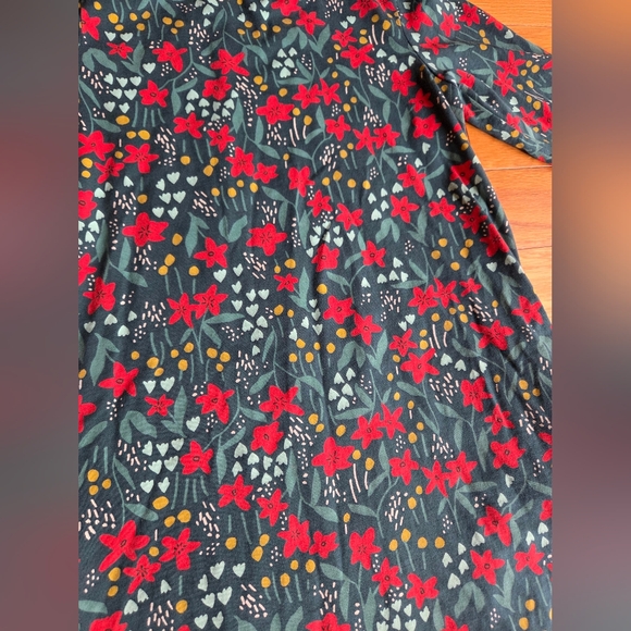 Hanna Andersson Christmas Size 10 Skater Twirl Dress - Picture 2 of 3